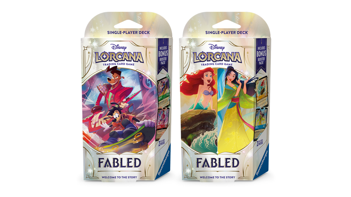 Disney Lorcana - Fabled - Starter Deck Set