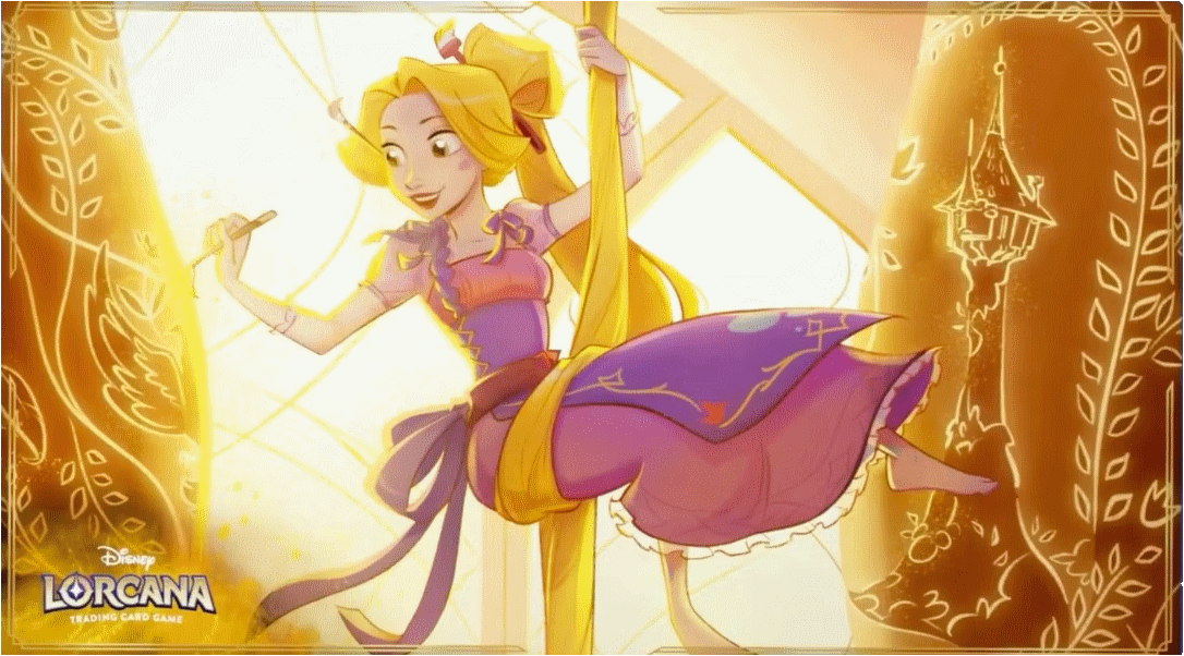 Disney Lorcana Playmat - Rapunzel Set 4
