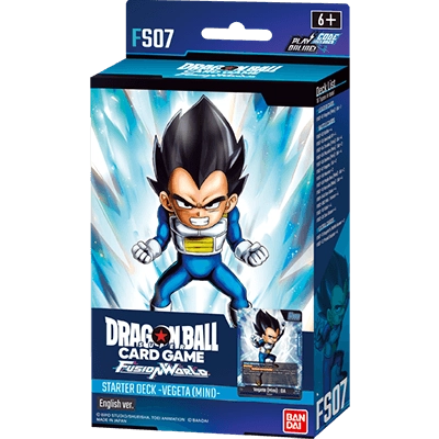Dragon Ball SCG - Fusion World FS07 - Vegeta (Mini) - Starter Deck