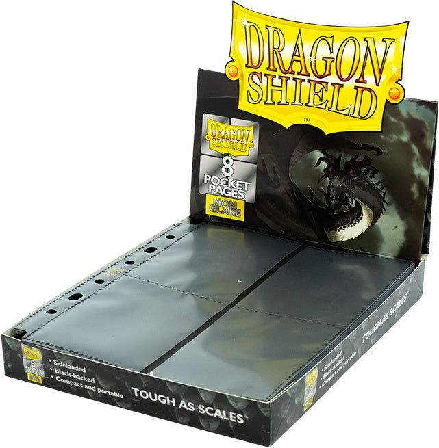 Dragon Shield 8-Pocket Pages - Non-Glare (50 pcs)