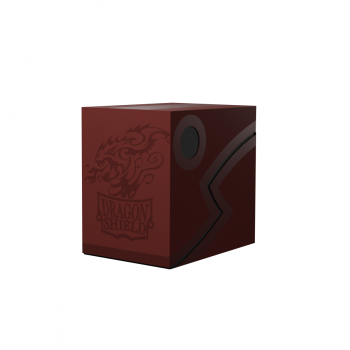Dragon Shield Double Shell - Blood Red+Black