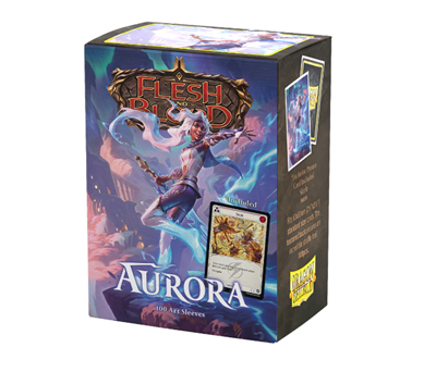 Dragon Shield Flesh and Blood - Standard Size Matte Art Sleeves - Aurora