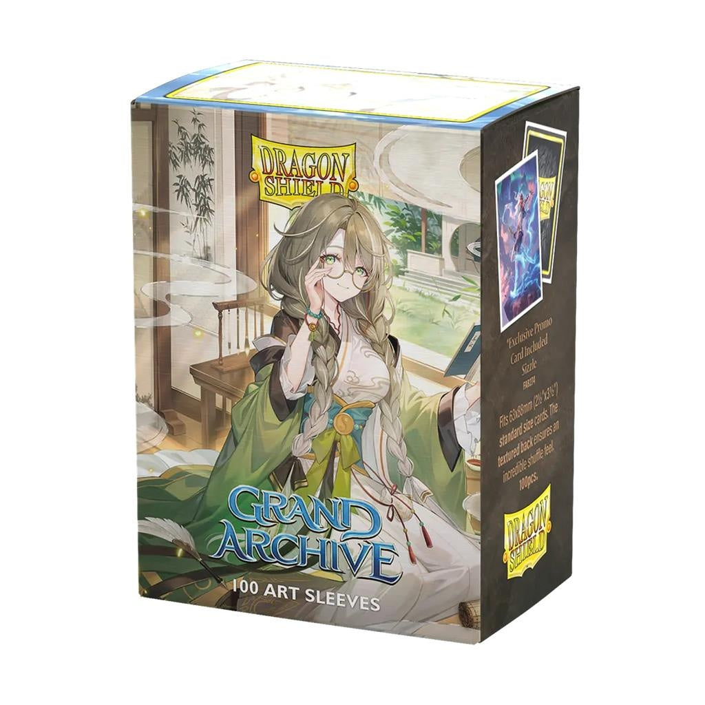 Dragon Shield Grand Archive - Standard Size Matte Art Sleeves - Kongming, Wayward Maven
