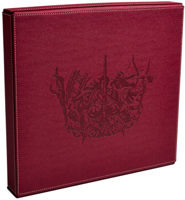 Dragon Shield RPG Player Companion - Blood Red