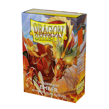 Dragon Shield Small Dual Matte Sleeves Ember 'Alaria, Warrior Princess'