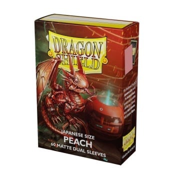 Dragon Shield Small Dual Matte Sleeves Peach Piip
