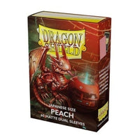 Dragon Shield Small Dual Matte Sleeves Peach Piip