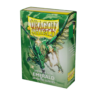 Dragon Shield Small Matte Sleeves Emerald
