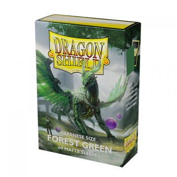 Dragon Shield Small Matte Sleeves Forest Green