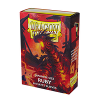 Dragon Shield Small Matte Sleeves Ruby