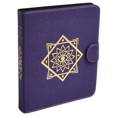 Dragon Shield Spell Codex - Arcane Purple