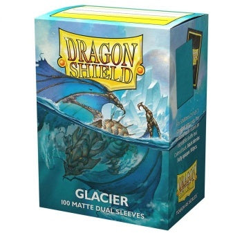 Dragon Shield Standard Dual Matte Sleeves - Glacier Miniom