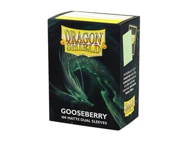 Dragon Shield Standard Dual Matte Sleeves - Gooseberry