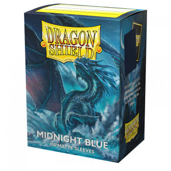 Dragon Shield Standard Matte Sleeves - Midnight Blue (100)