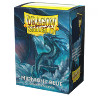 Dragon Shield Standard Matte Sleeves - Midnight Blue (100)