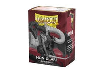 Dragon Shield Standard Matte Sleeves - Non-Glare Blood Red