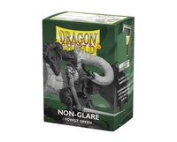 Dragon Shield Standard Matte Sleeves - Non-Glare Forest Green