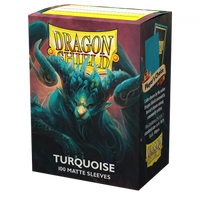 Dragon Shield Standard Matte Sleeves - Turquoise (100)