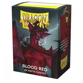 Dragon Shield Standard Sleeves - Blood Red (100)