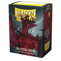 Dragon Shield Standard Sleeves - Blood Red (100)