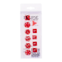 Eclipse 11 Dice Set - Apple Red - Ultra Pro