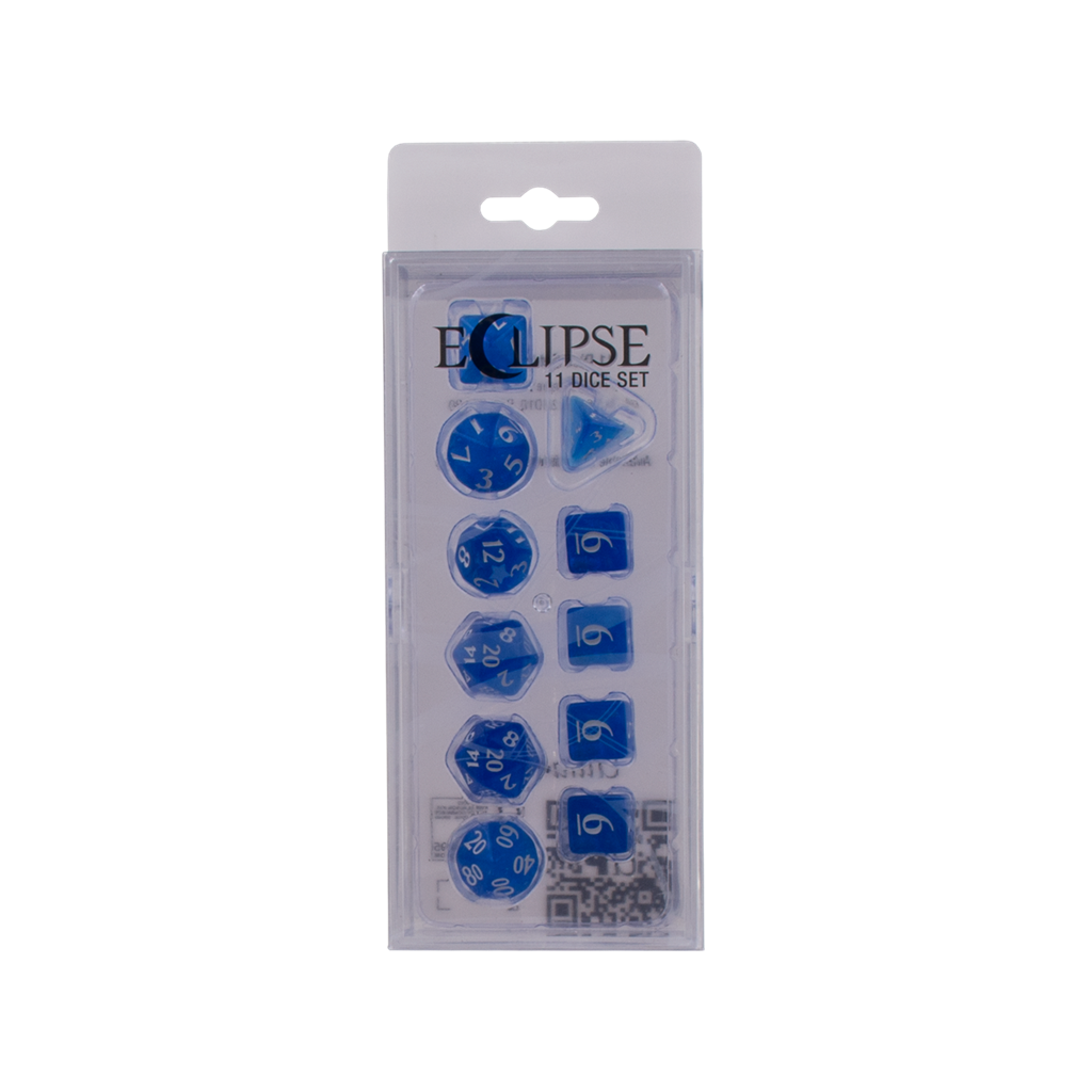 Eclipse 11 Dice Set - Pacific Blue - Ultra Pro
