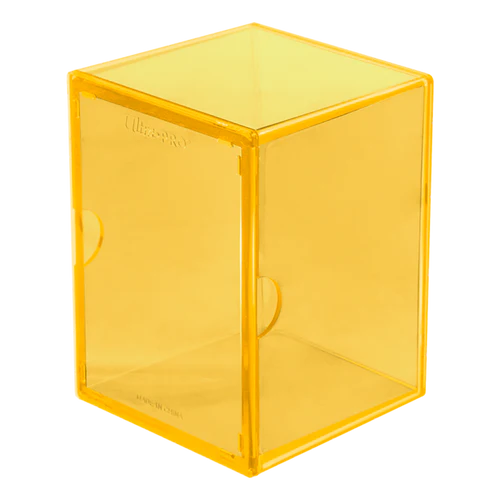 Eclipse 2-Piece Deck Box - Lemon Yellow Ultra Pro