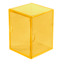 Eclipse 2-Piece Deck Box - Lemon Yellow Ultra Pro