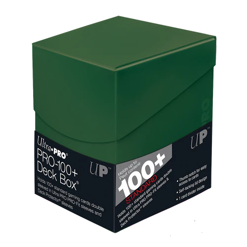 Eclipse Deckbox 100+  Forest Green Ultra Pro