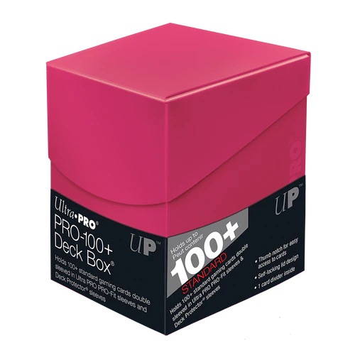 Eclipse Deckbox 100+ Hot Pink Ultra Pro