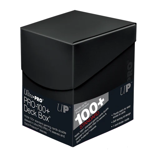 Eclipse Deckbox 100+ Jet Black Ultra Pro