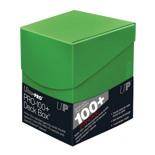 Eclipse Deckbox 100+ Lime Green Ultra Pro1
