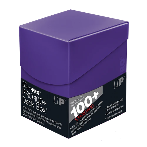 Eclipse Deckbox 100+ Royal Purple Ultra Pro