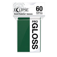 Eclipse Small Gloss Sleeves - Forest Green Ultra Pro
