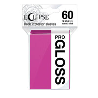 Eclipse Small Gloss Sleeves - Hot Pink Ultra Pro