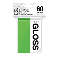 Eclipse Small Gloss Sleeves - Lime Green Ultra Pro