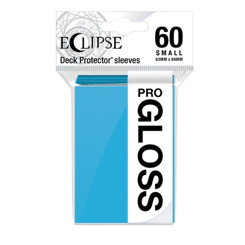 Eclipse Small Gloss Sleeves - Sky Blue Ultra Pro