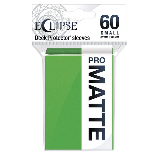 Eclipse Small Matte Sleeves - Lime Green Ultra Pro