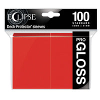 Eclipse Standard Gloss Sleeves - Apple Red Ultra Pro