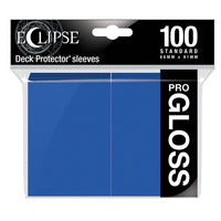 Eclipse Standard Gloss Sleeves - Pacific Blue Ultra Pro