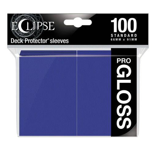 Eclipse Standard Gloss Sleeves - Royal Purple Ultra Pro