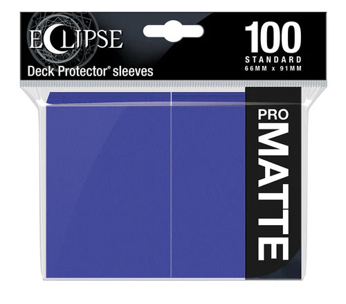 Eclipse Standard Matte Sleeves - Royal Purple Ultra Pro