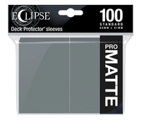 Eclipse Standard Matte Sleeves - Smoke Grey Ultra Pro