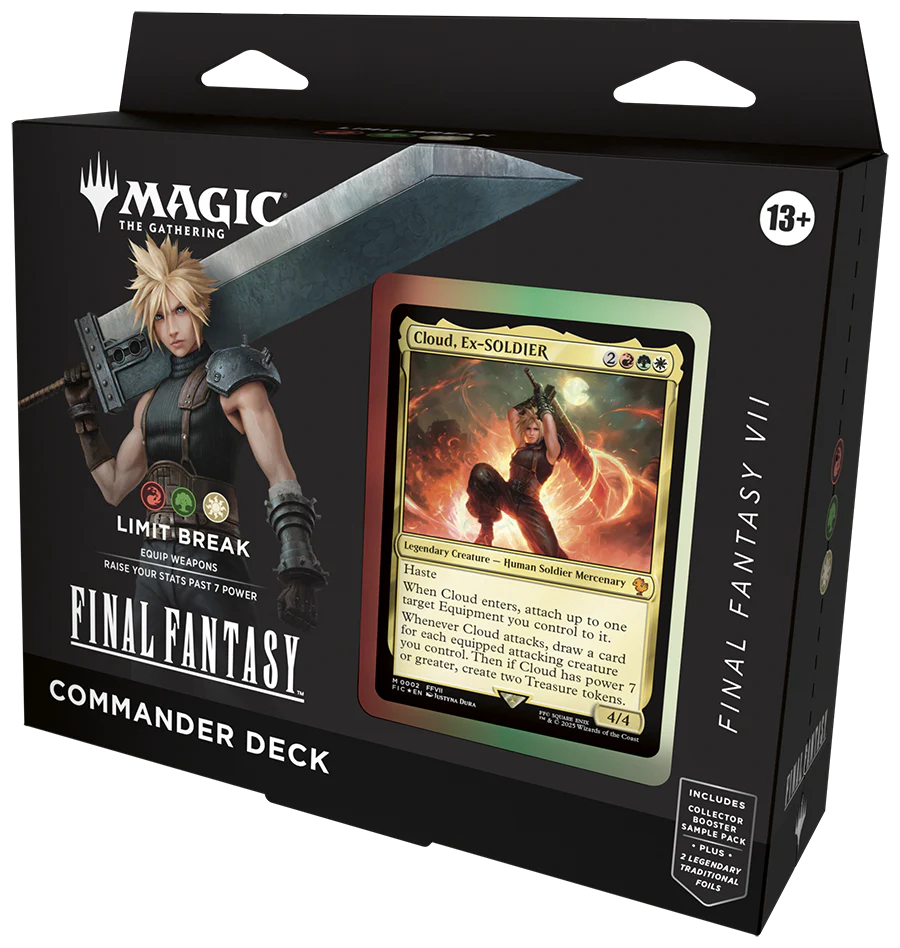Final Fantasy Commander Deck MTG - Final Fantasy VII
