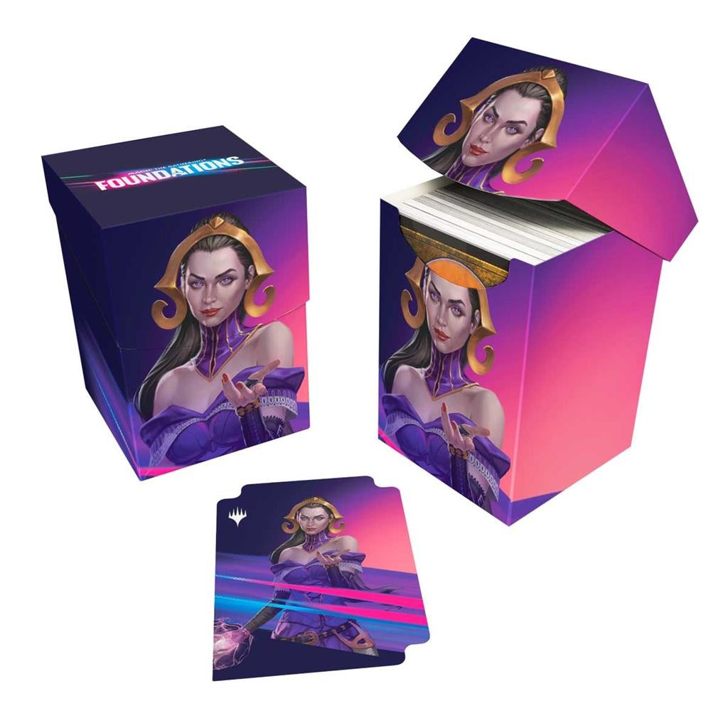 Foundations 100+ Deckbox Dark for MTG