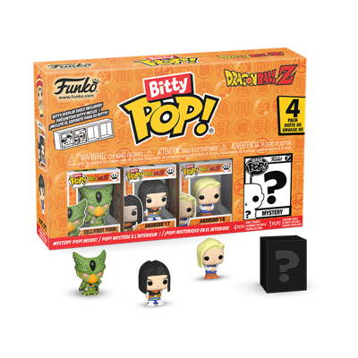 Funko Bitty POP! DBZ - Cell (First Form) 4PK (3+1 Mystery Chase)