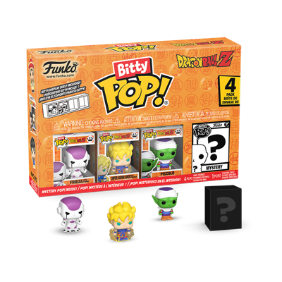 Funko Bitty POP! DBZ - Frieza 4PK (3+1 Mystery Chase)
