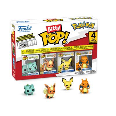 Funko Bitty POP! Pokemon - Bulbasaur 4PK