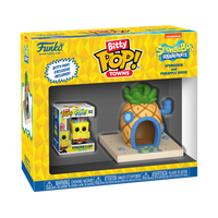 funko bitty pop town spongebob at home