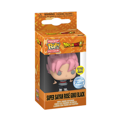 Funko POP Keychain Dragon Ball Super Saiyan Rose Goku Black